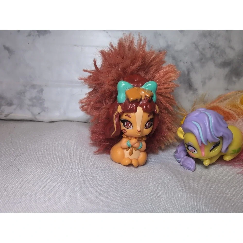 4x Whiffies Ice Cream Shop Toy Figure Skunk - Popcorn Penny + Others
